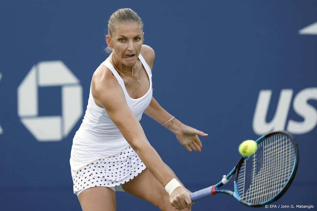 Tennisster Sakkari knokt zich naar kwartfinales US Open