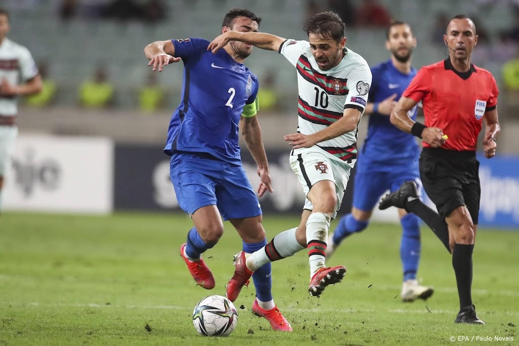 Portugal wint zonder Ronaldo bij Azerbeidzjan