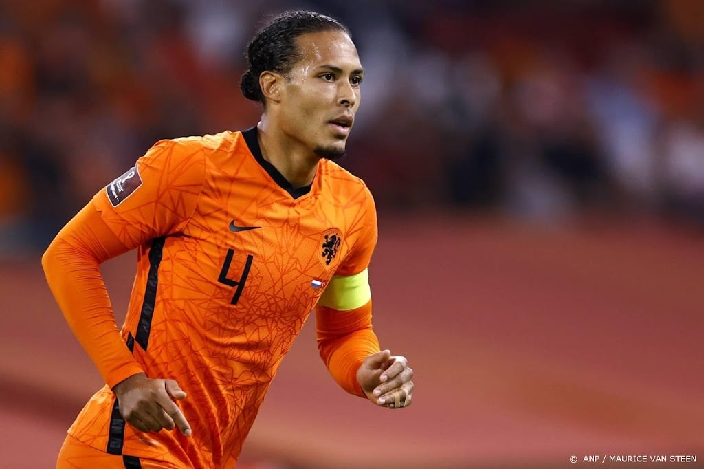 Aanvoerder Van Dijk: vooral de eerste helft was uitstekend