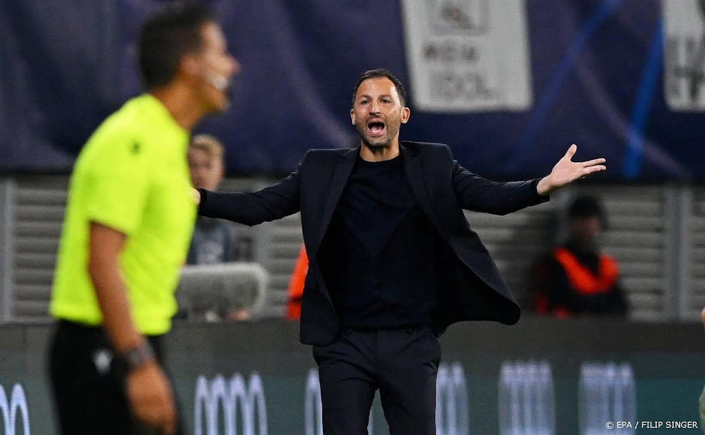 RB Leipzig ontslaat coach Tedesco na verlies in Champions League