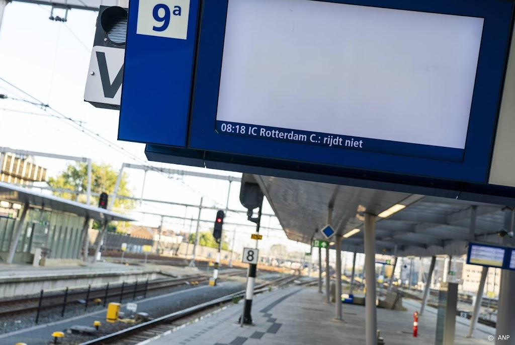 Alle NS-treinen staan vrijdag stil door regionale staking