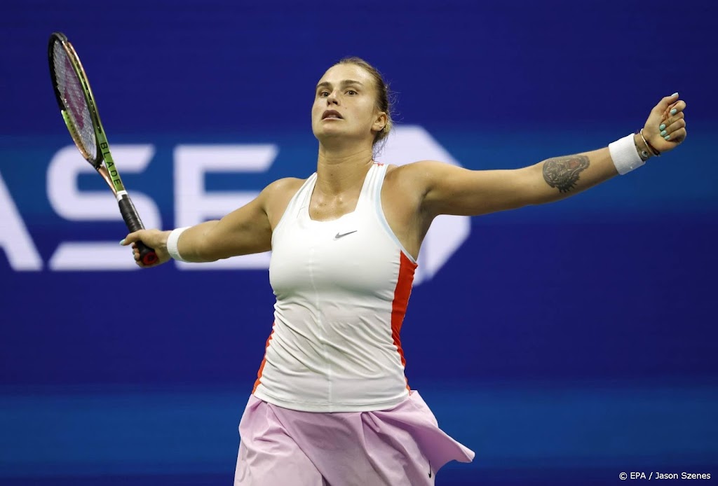 Sabalenka ten koste van Pliskova weer naar laatste vier