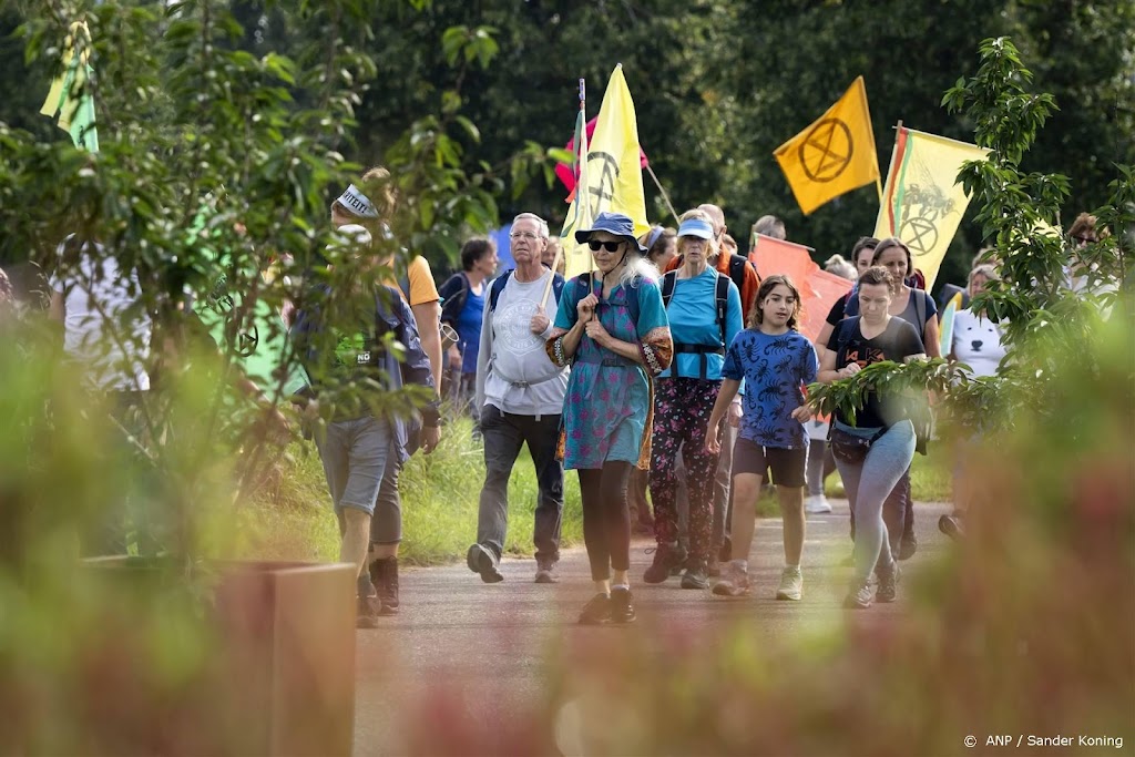 Organisatoren klimaatprotest: neem water en zonnebrand mee