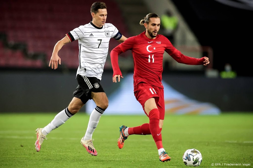 Doelpuntrijk gelijkspel bij Duitsland tegen Turkije: 3-3