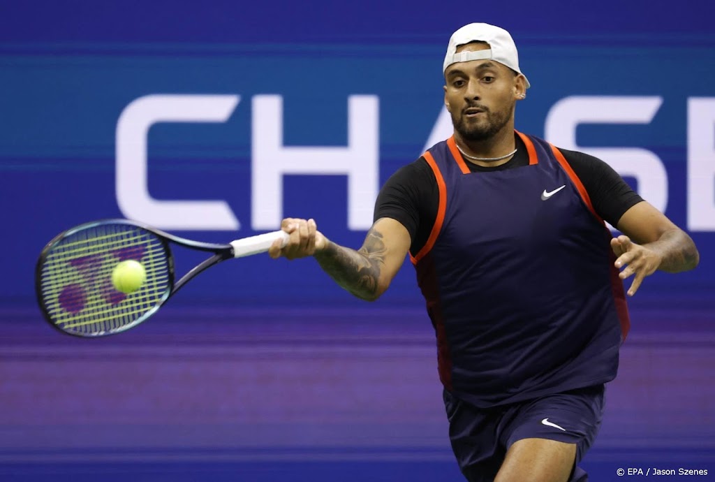 Kyrgios trekt zich terug uit tennistoernooi van Tokio