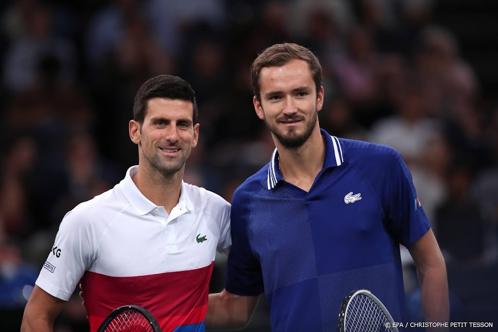 Djokovic tegen Medvedev in halve finales Astana