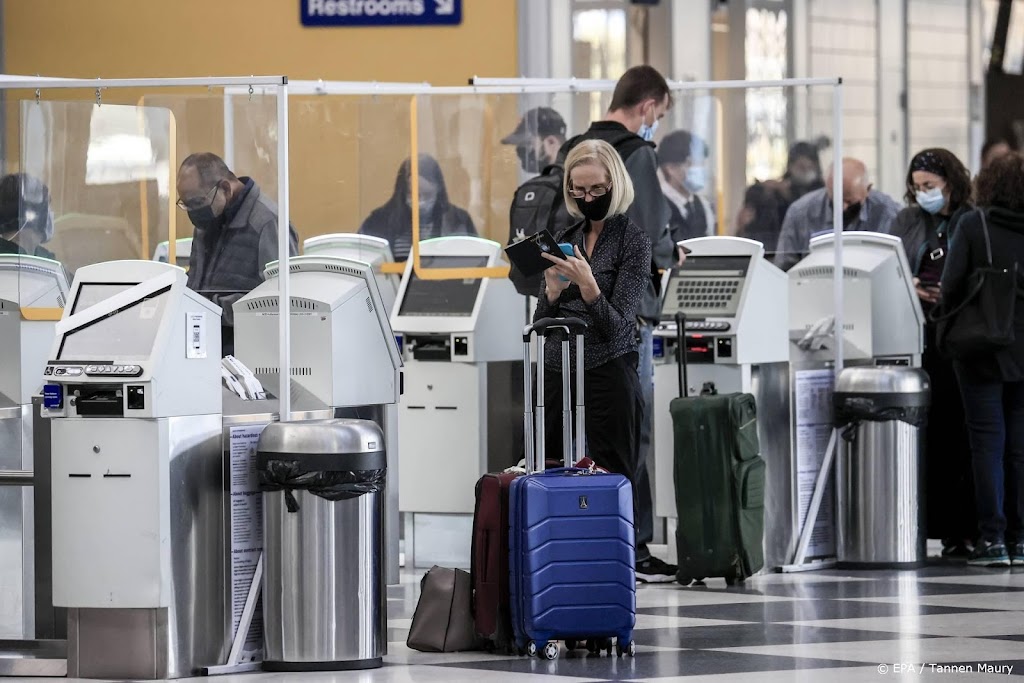 VS verwachten veel gevaccineerde internationale reizigers