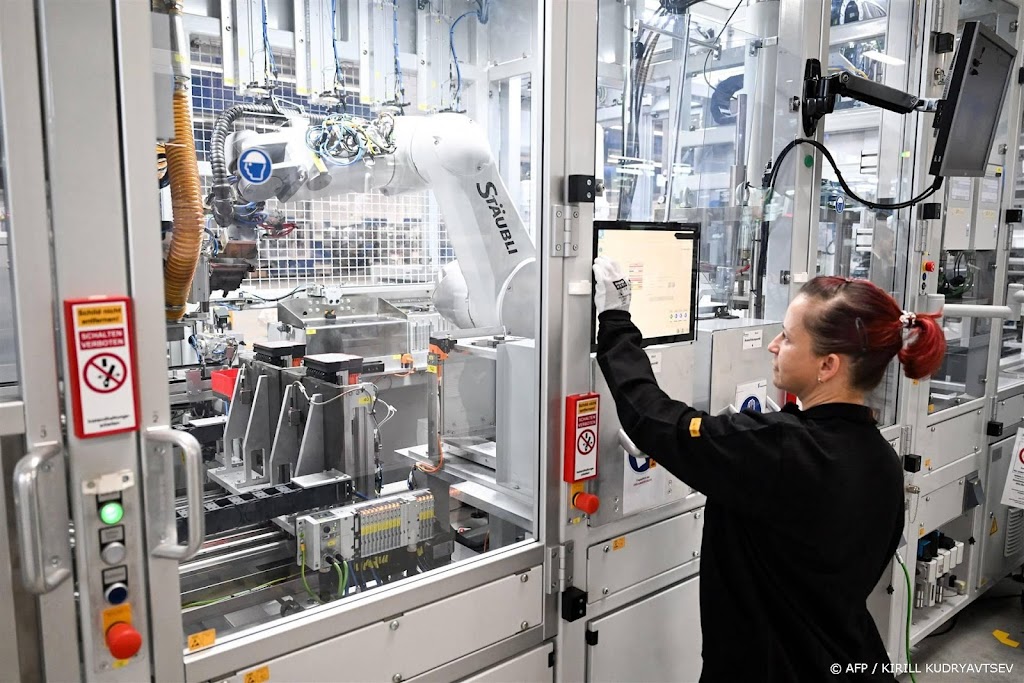 Duitse industriële productie daalt opnieuw