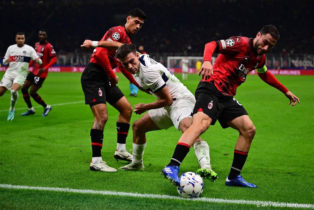 AC Milan doet weer mee in CL na zege op Paris Saint-Germain