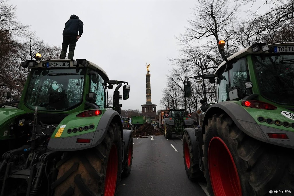 Duitse boeren beginnen protesten met blokkades