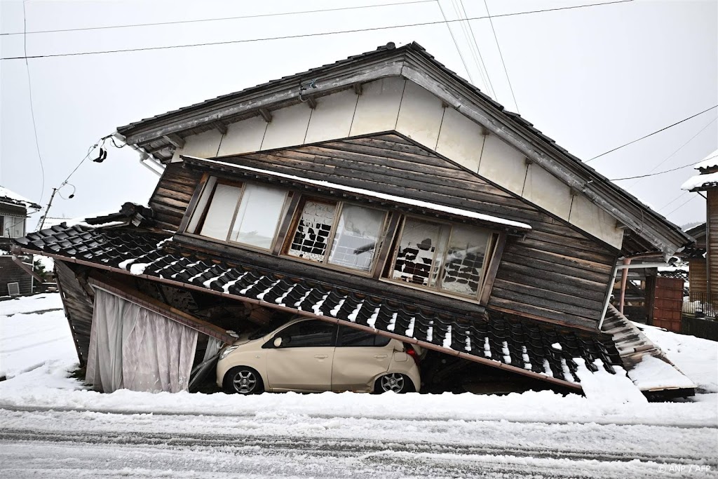 Verdriedubbeling van vermisten na aardbeving Japan