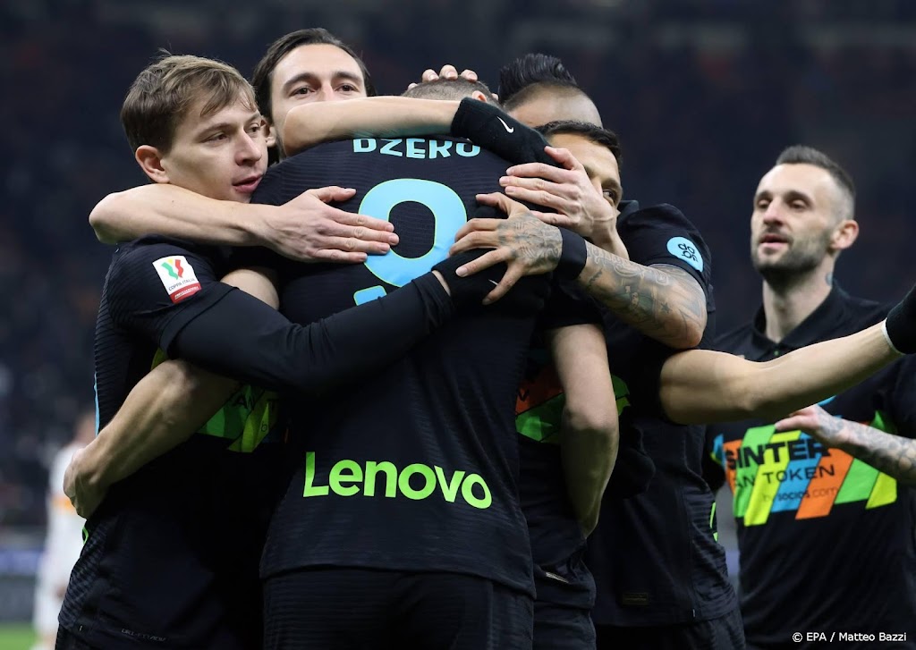 Inter schakelt AS Roma uit in Italiaanse beker