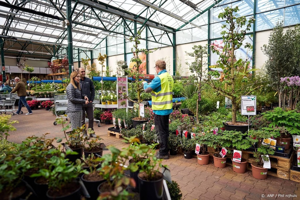 Tuincentra blij dat ze straks meer klanten mogen ontvangen
