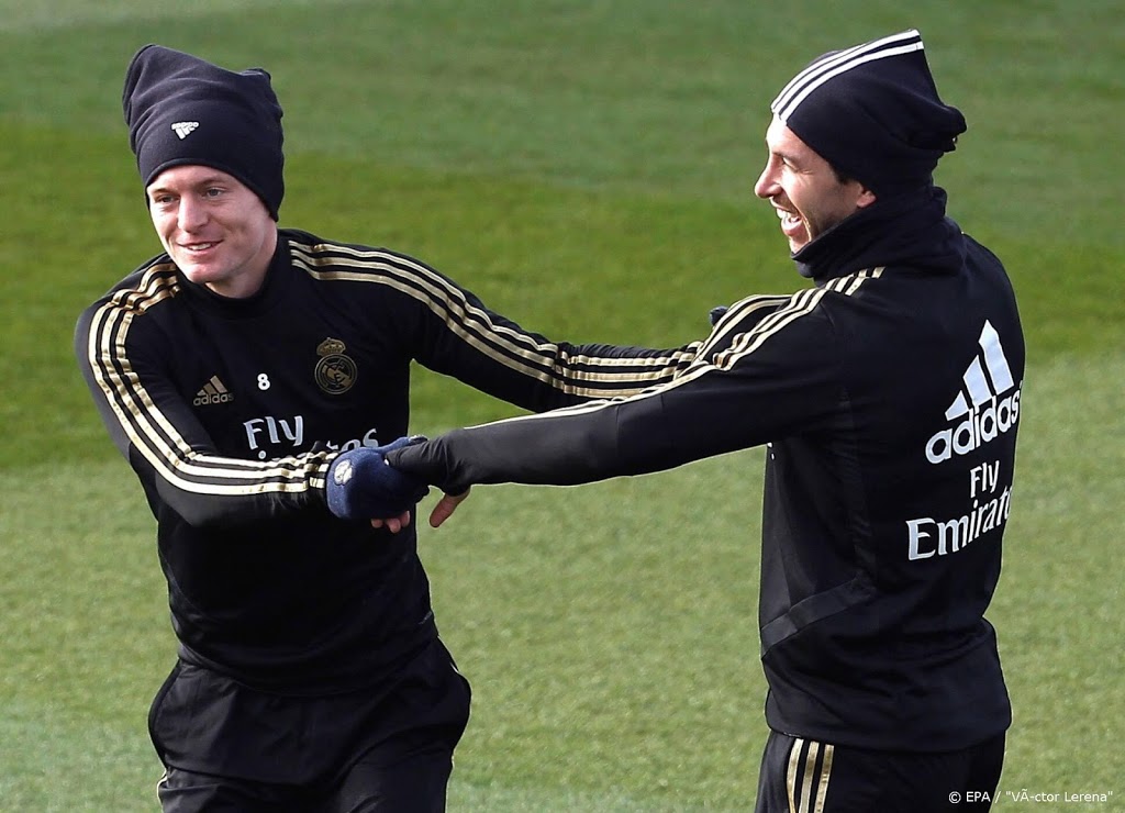 Spelers en stafleden Real Madrid akkoord met minder loon