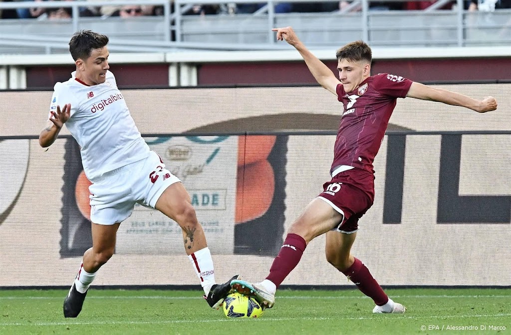AS Roma komt met kleine zege op Torino naar De Kuip toe