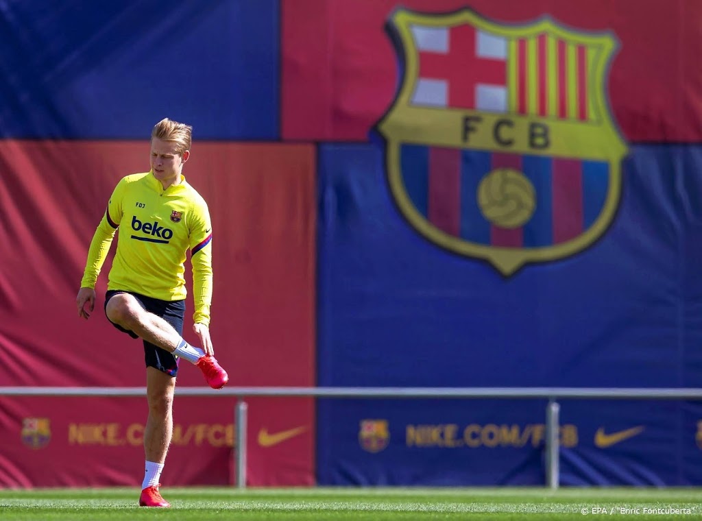 FC Barcelona terug op trainingsveld
