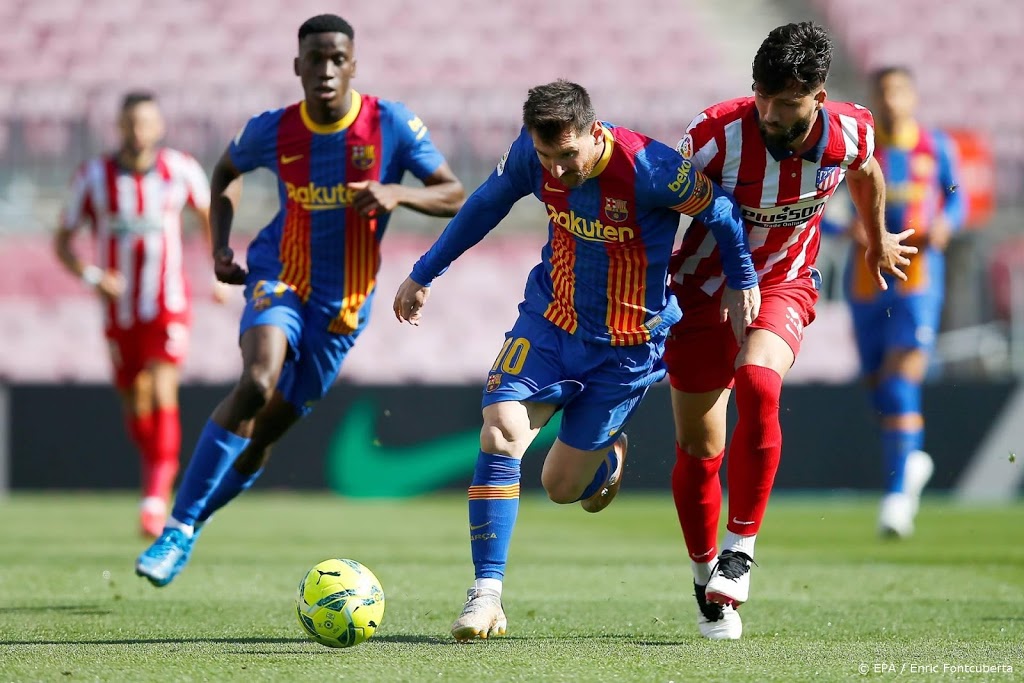 Barcelona grijpt naast koppositie na gelijkspel tegen Atlético