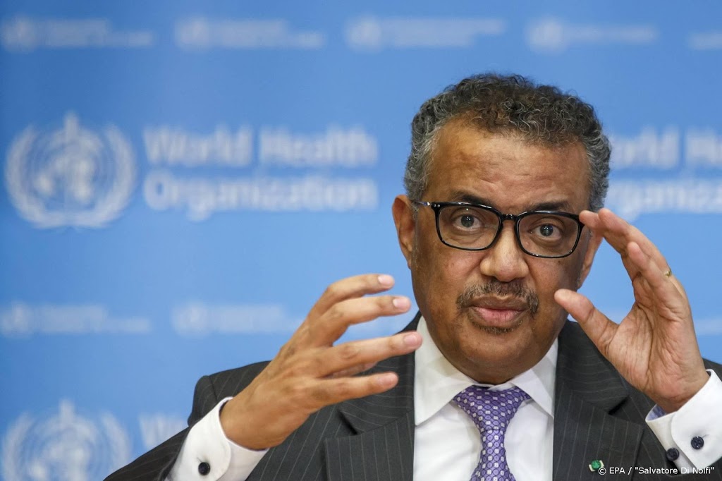 WHO-chef: coronavirus wordt wereldwijd nog steeds erger