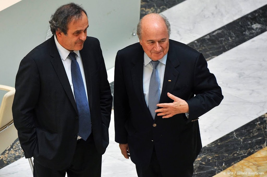 Blatter en Platini vertrouwen op goede afloop corruptiezaak