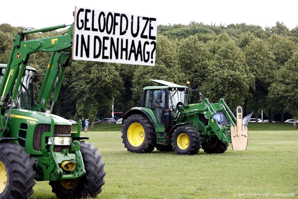Gesteggel over de rekening na boerenactie op Malieveld