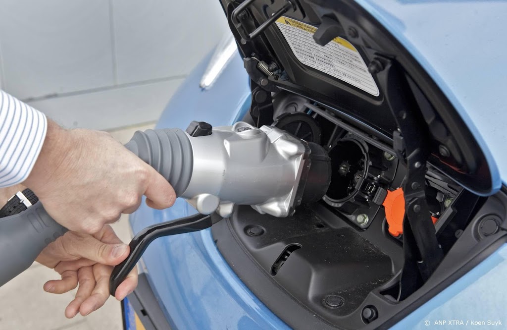 Verkoop elektrische auto's flink toegenomen