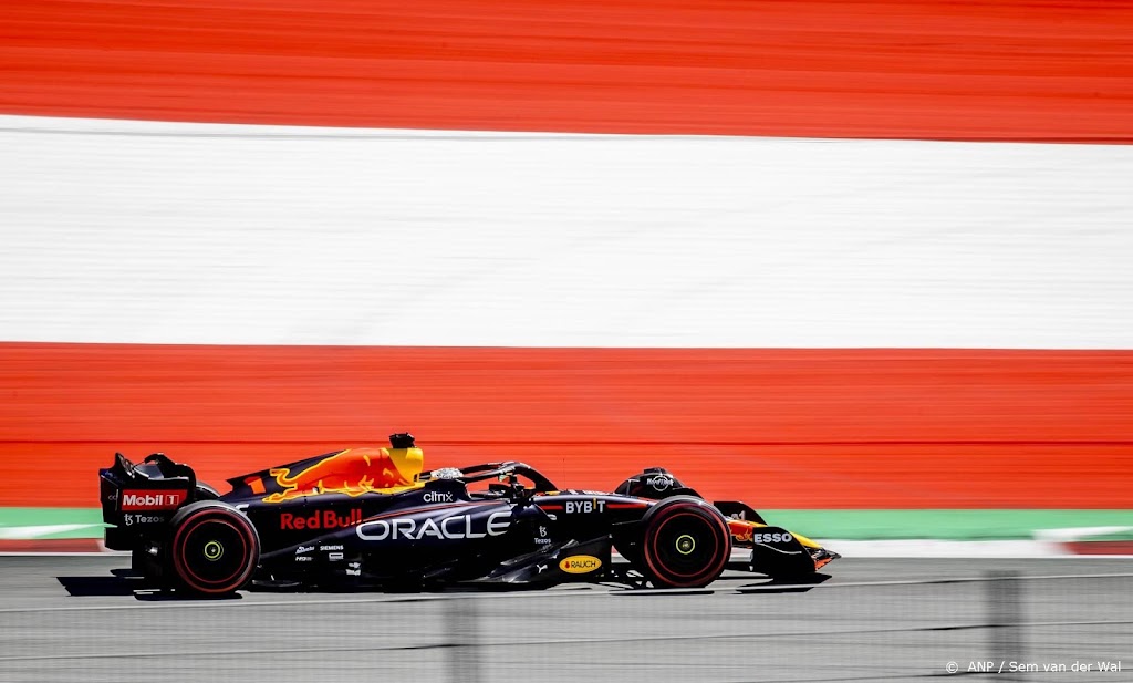 Verstappen de snelste in eerste vrije training GP Oostenrijk
