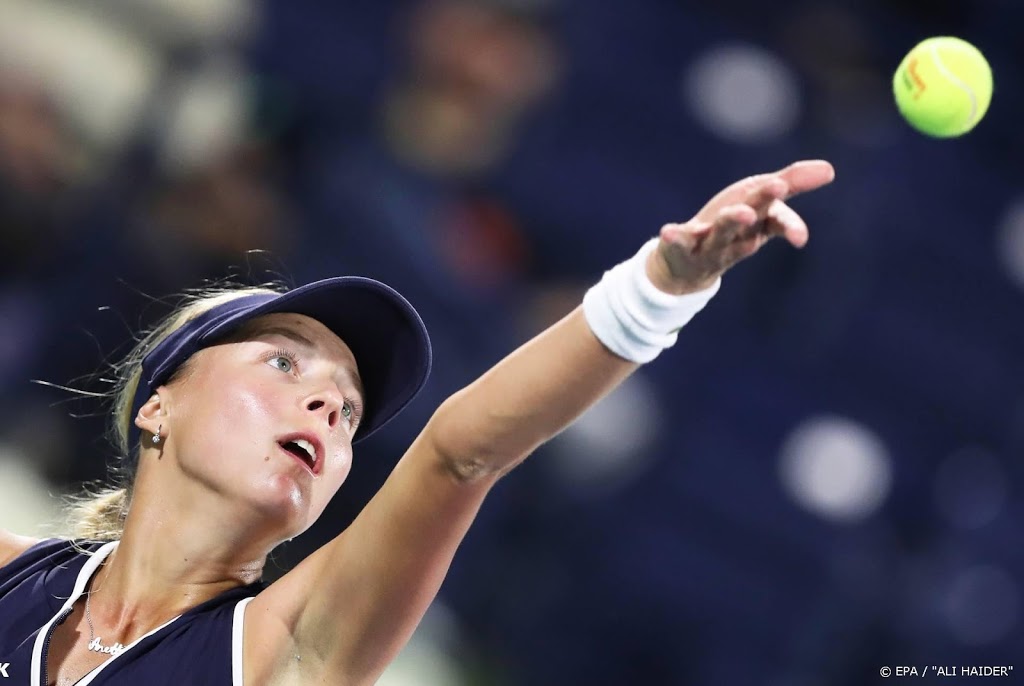 Tennissters Kontaveit en Ferro naar eerste finale na coronapauze