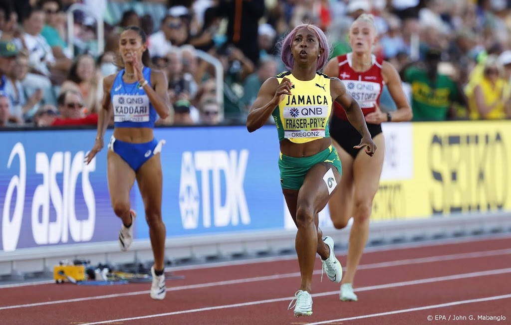 Fraser-Pryce maakt indruk met zege op 100 meter in Hongarije