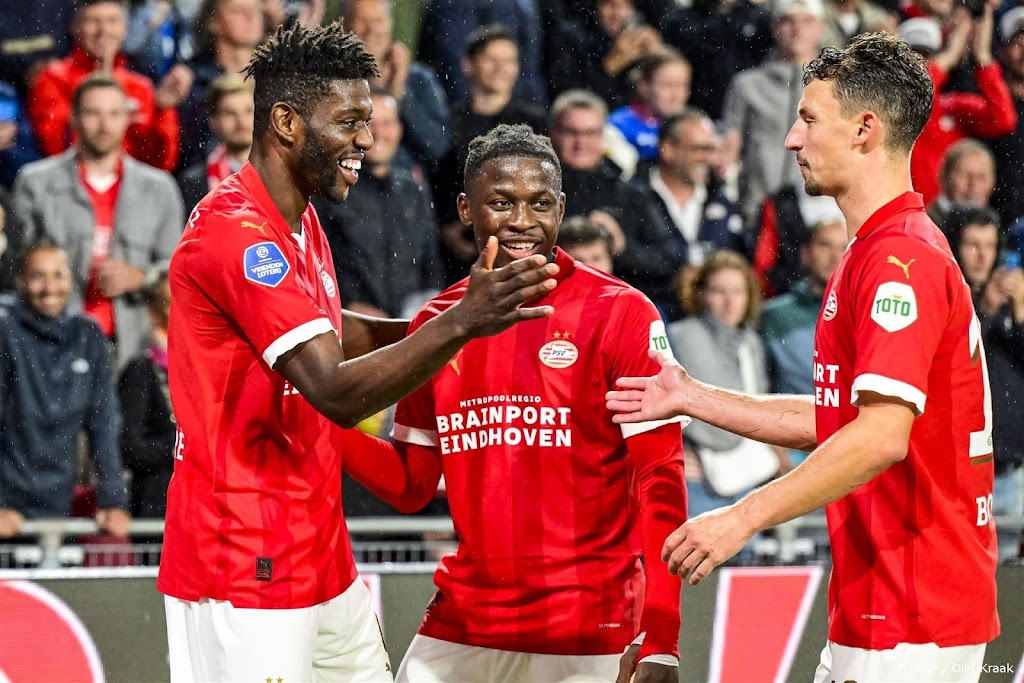 PSV in derde voorronde Champions League ruim langs Sturm Graz