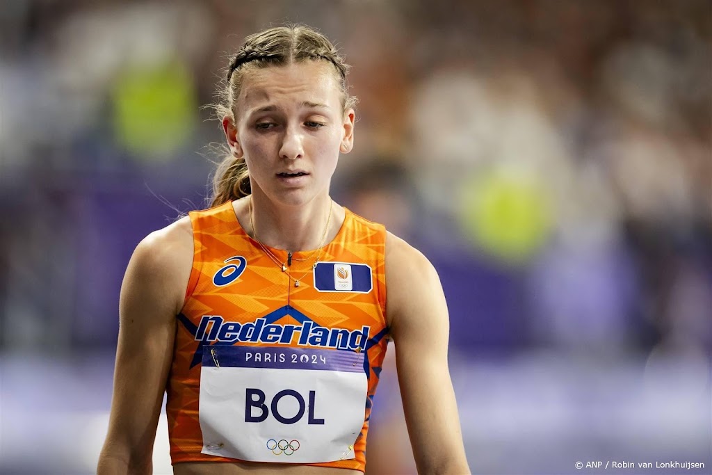 Bol teleurgesteld, maar ook trots na brons op 400 meter horden