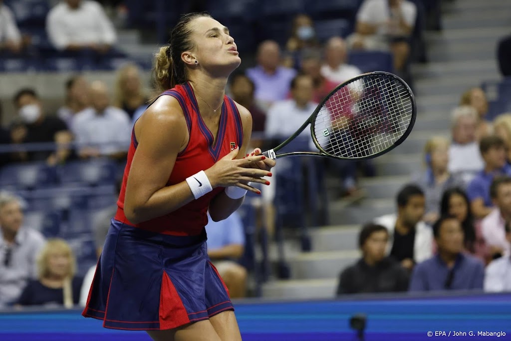 Sabalenka heeft weinig moeite met Krejcíková op US Open
