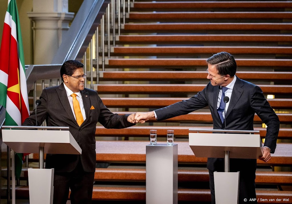 Rutte vindt bezoek Surinaamse president