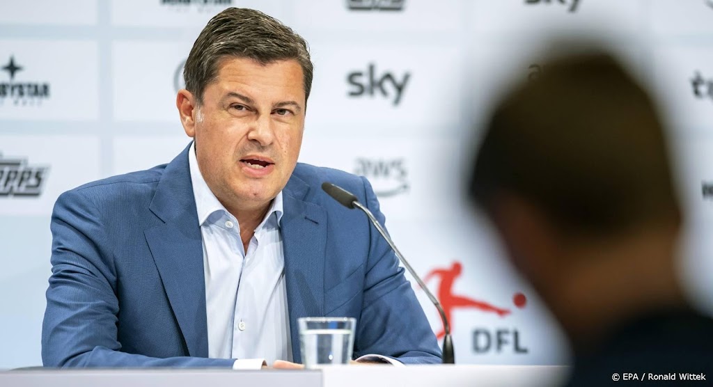 Duitse voetbalbaas: zes coronagevallen bij 73 wedstrijden
