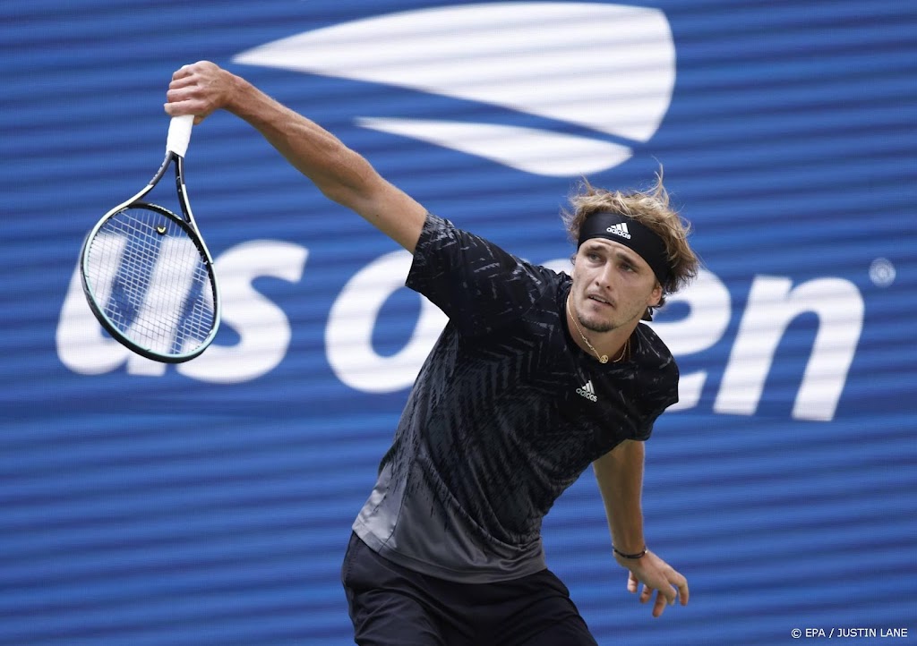 Tennisser Zverev weer bij laatste vier op US Open