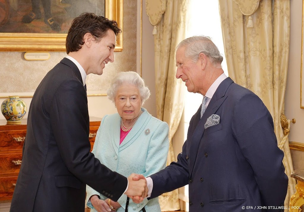 Trudeau 'met pijn in het hart' vernomen van dood Elizabeth