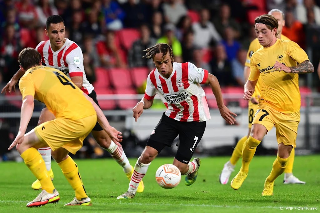PSV begint Europa League met gelijkspel tegen Bodø/Glimt