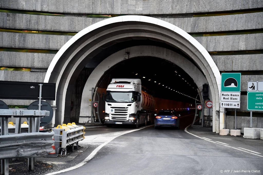 Werkzaamheden Mont Blanctunnel met jaar uitgesteld