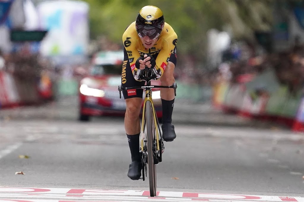 Jumbo-renner Vingegaard wint in Vuelta op Col du Tourmalet