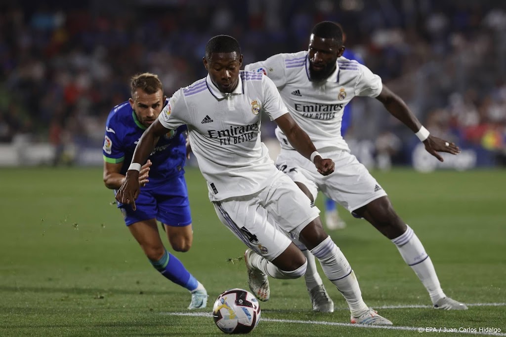 Real boekt nipte zege op Getafe door kopbal Militão