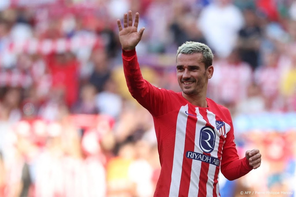 Griezmann schiet Atlético naar late thuiszege op Real Sociedad