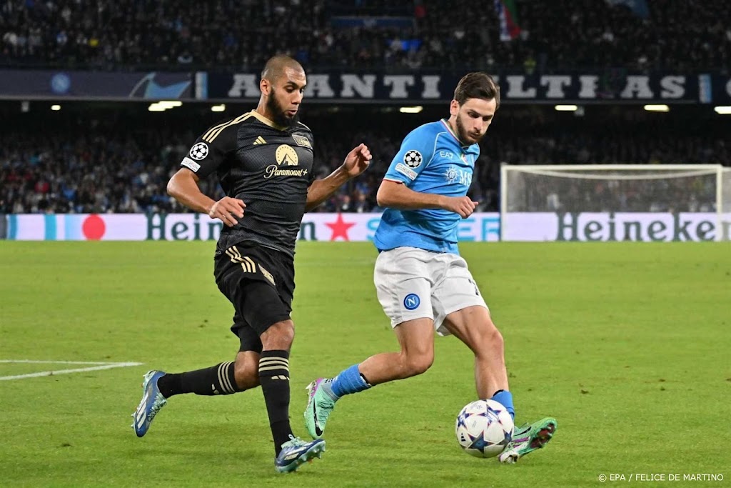 Union Berlin pakt eerste punt in Champions League bij Napoli
