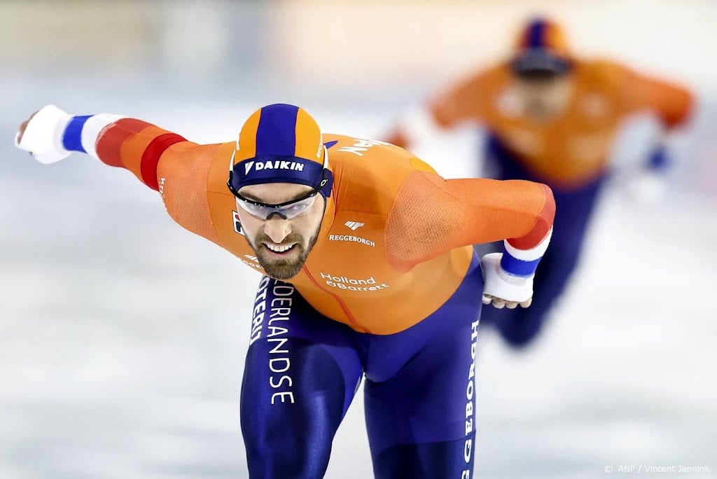 Schaatser Nuis klopt Krol op 1500 meter en pakt Europese titel