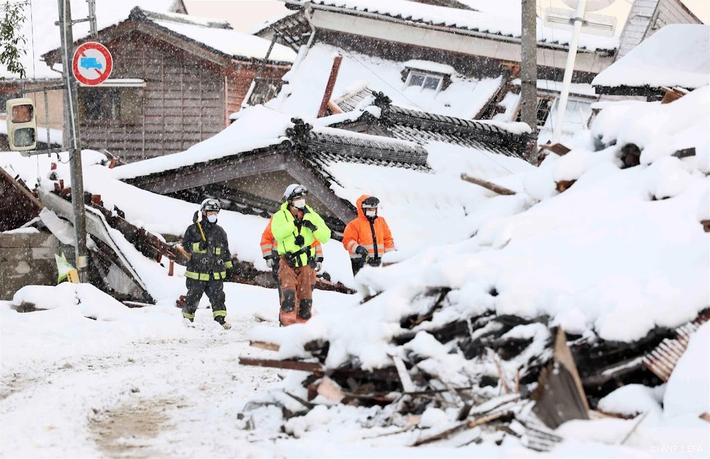 Dodental aardbeving Japan loopt op tot boven de 200