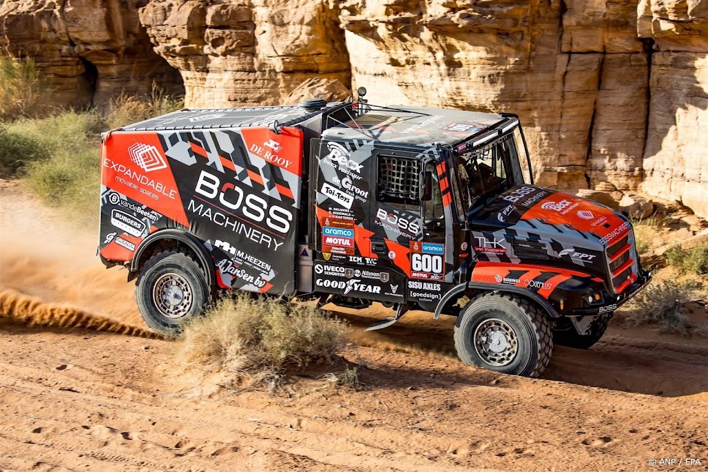 Van Kasteren herovert de leiding bij de trucks in Dakar Rally