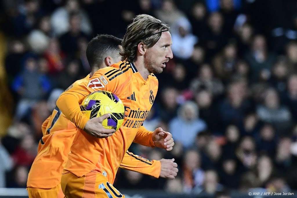 Zieke Modric mist halve finale van Real tegen Mallorca