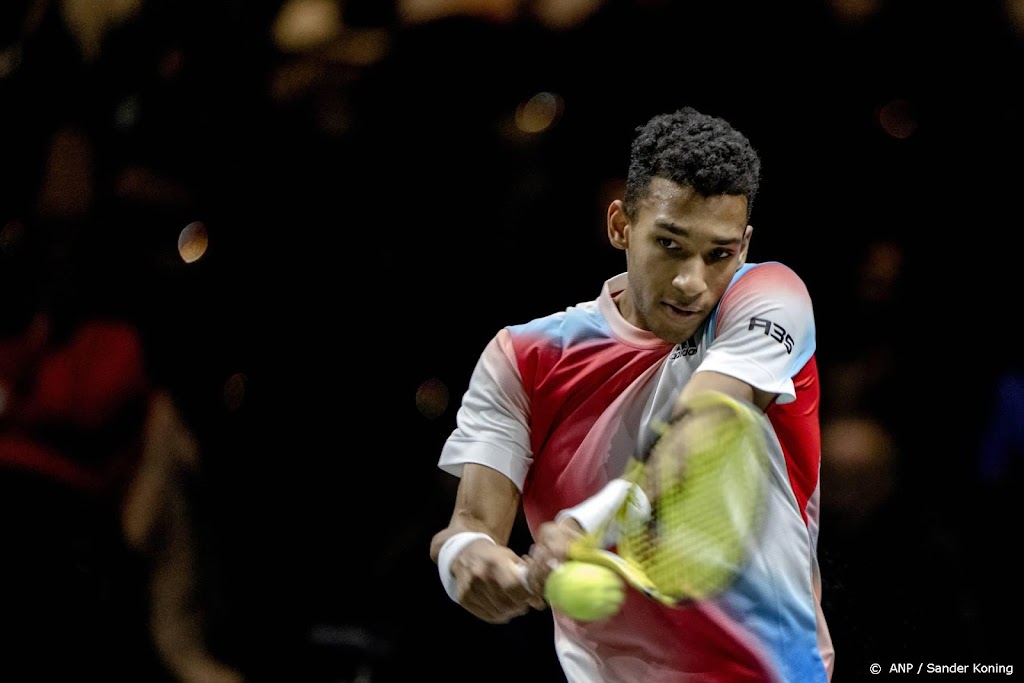 Tennisser Auger-Aliassime blijft behouden voor ABN AMRO-toernooi