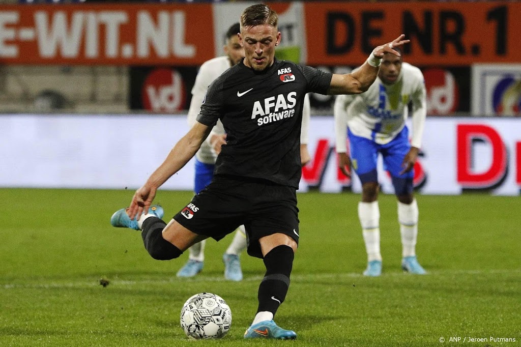 AZ heeft in Waalwijk in bekerduel geen moeite met RKC