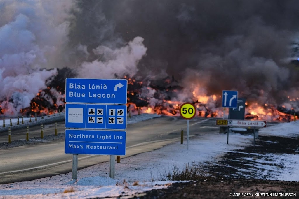 Vulkaanuitbarsting IJsland minder hevig geworden