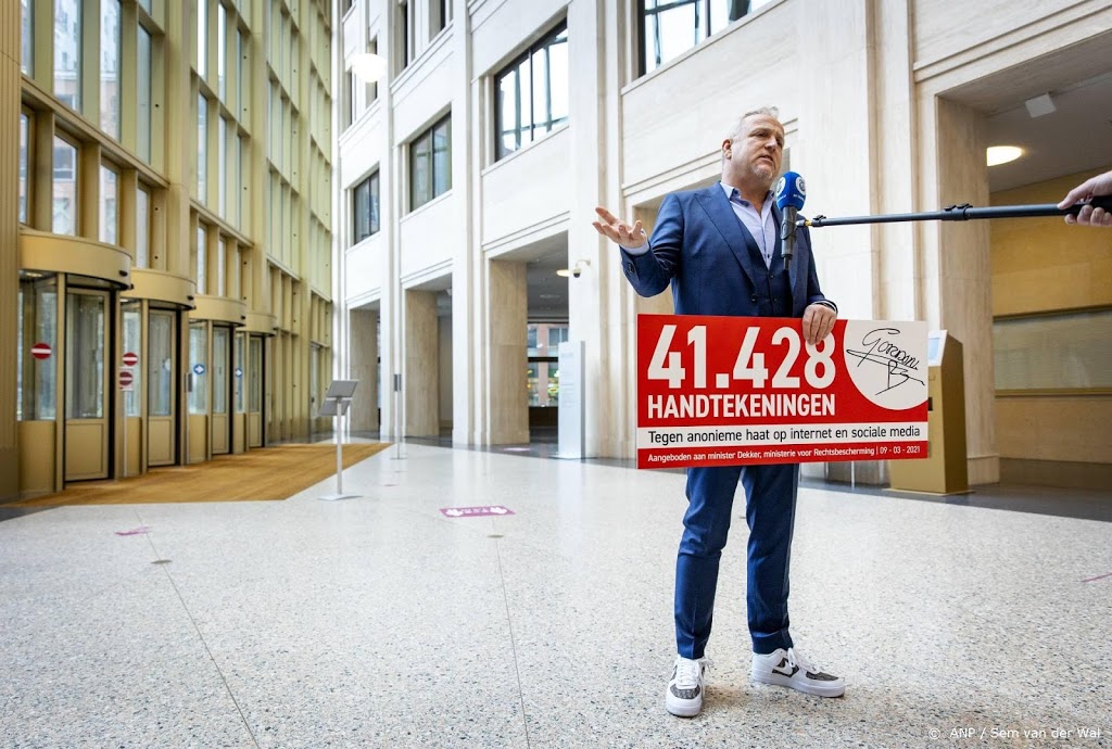 Gordon wil einde anonieme hatespeech: 41.000 handtekeningen