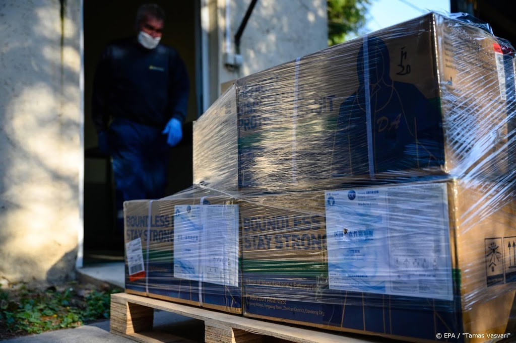 Drie miljoen onbruikbare maskers geleverd in België